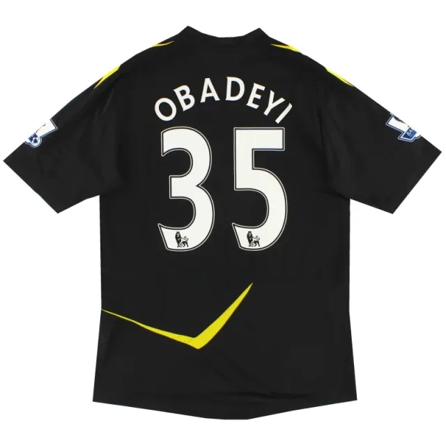 2011-12 Bolton Reebok Player Issue Away Shirt Obadeyi #35 *As New* L - Bolton Wanderers / As New 