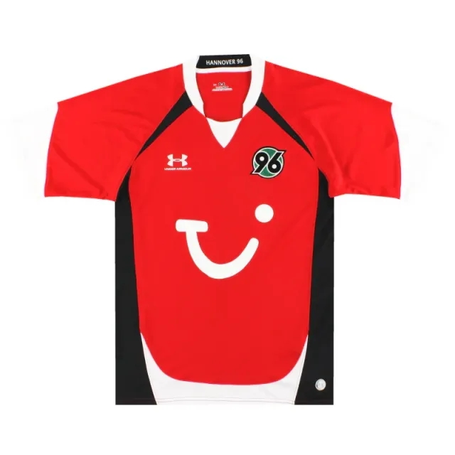 2009-10 Hannover 96 Under Armour Home Shirt M - Other German Clubs / Excellent 