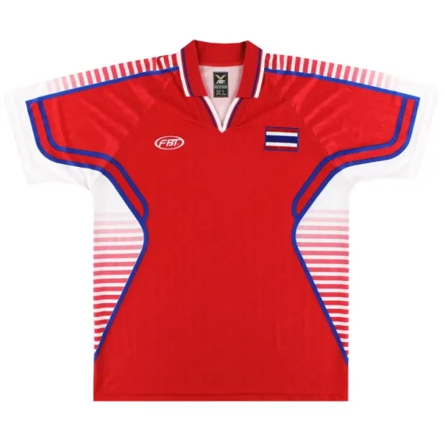 2001-02 Thailand FBT Home Shirt *Mint* XL - Asian / Mint 