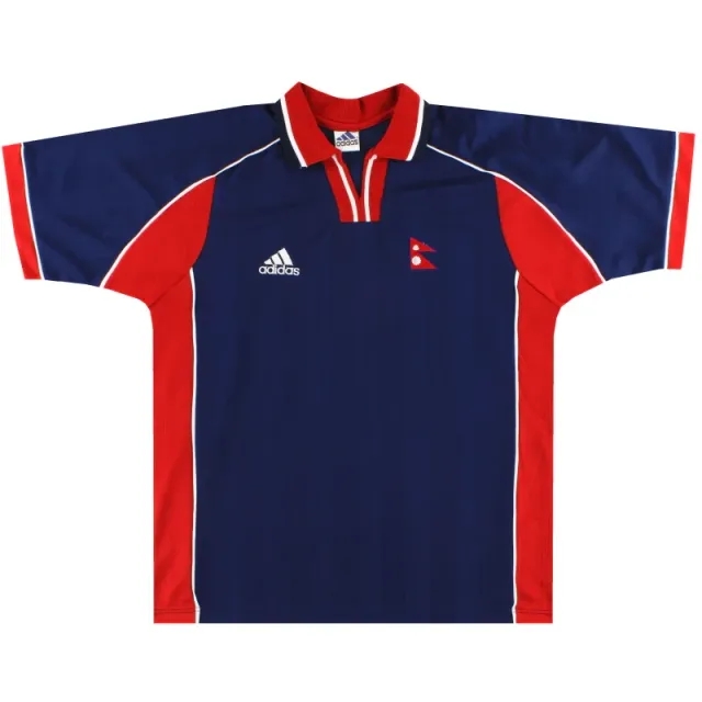 2000-02 Nepal adidas Away Shirt XXL - Asian / Excellent 