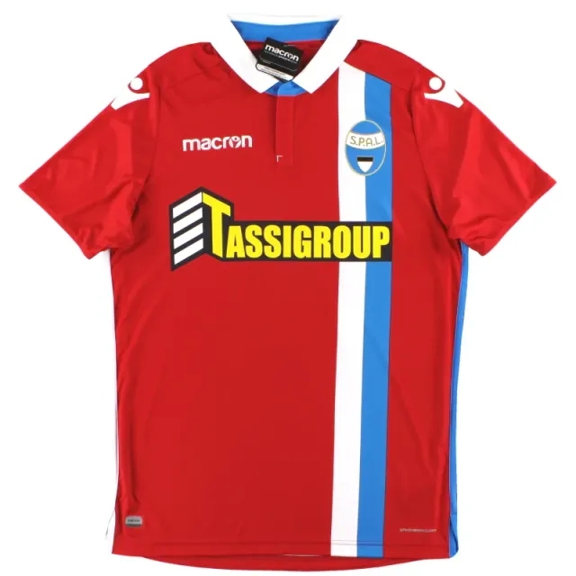 2017-18 SPAL Macron Away Shirt *w/tags* XL - Other Italian Clubs / w/tags 