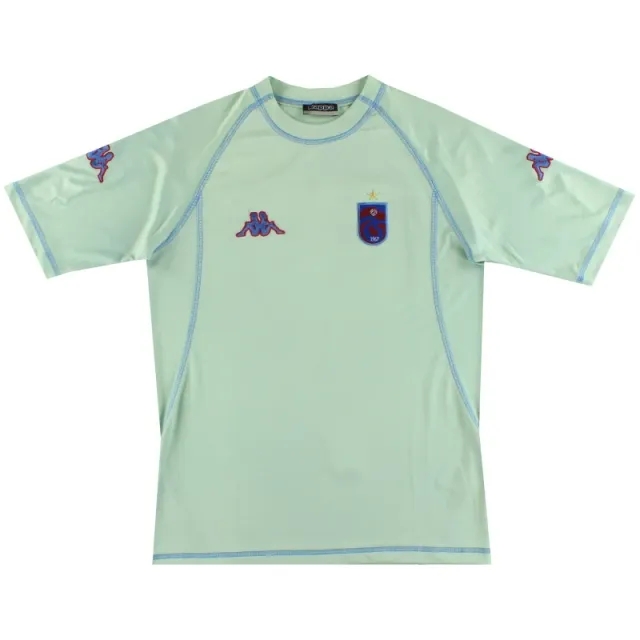 2002-03 Trabzonspor Kappa Away Shirt L - Other Turkish Clubs / Excellent 