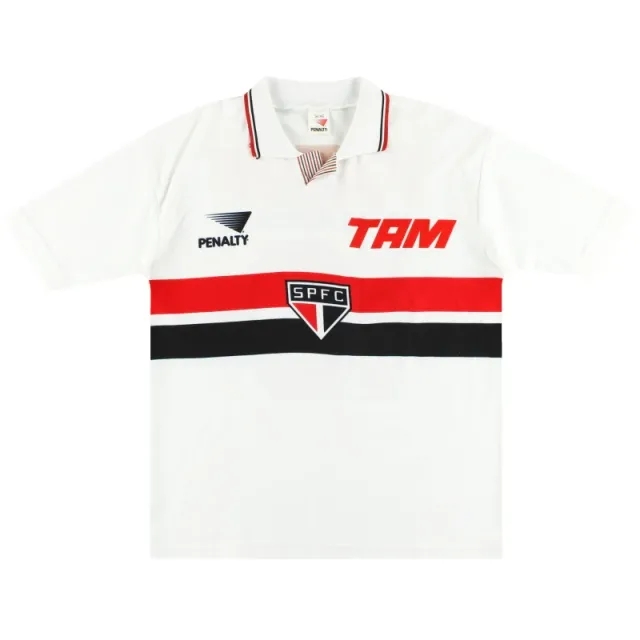 1993 Sao Paulo Penalty Home Shirt #10 XL - Central and South American Clubs / Very Good 