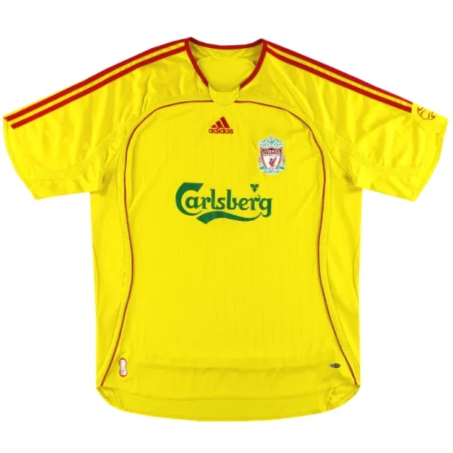 2006-07 Liverpool adidas Away Shirt L - Liverpool / Very Good 