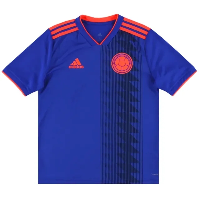 2018-19 Colombia adidas Away Shirt L.Boys - Colombia / Excellent 
