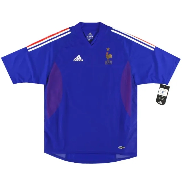 2002-04 France adidas Player Issue Home Shirt *w/tags* L - France / w/tags 