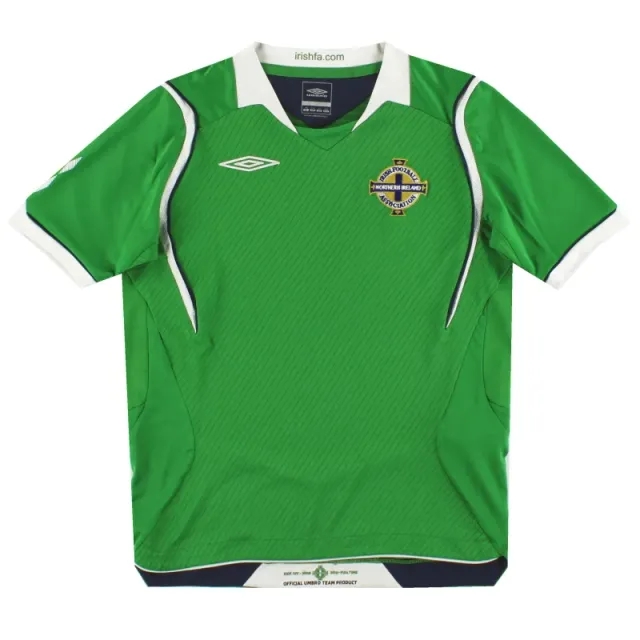 2008-10 Northern Ireland Umbro Home Shirt S.Boys - Northern Ireland / Very Good 