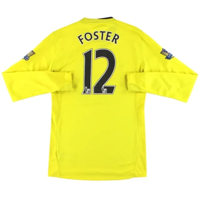 2008-09 Manchester United Nike Goalkeeper Shirt Foster #12 L - Manchester United / Very good 