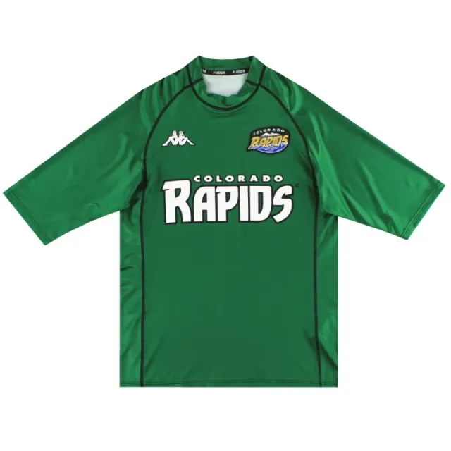 2001 Colorado Rapids Kappa Home Shirt *Mint* XL - USA Soccer Clubs / Mint 