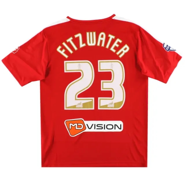2014-15 Chesterfield Puma Player Issue Away Shirt Fitzwater #23 M - Chesterfield / Excellent 