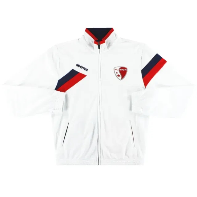 2015-16 FC Sion Errea Track Jacket M - Other European Clubs / Excellent 