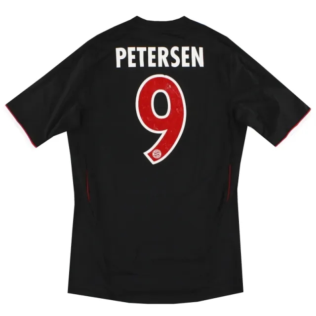 2011-12 Bayern Munich adidas CL Third Shirt Petersen #9 S - Bayern Munich / Very good 