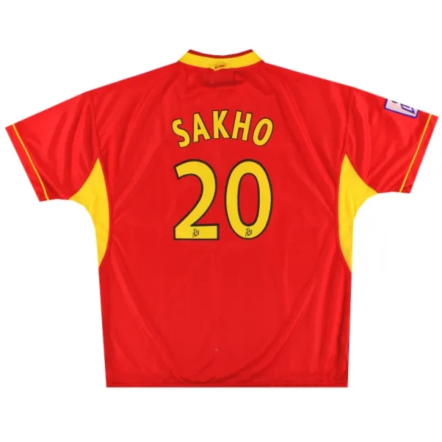 1999-00 Lens Umbro Player Issue Home Shirt Sakho #20 *Mint* XXL - Lens / Mint 