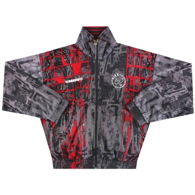 1996-97 Ajax Umbro Track Jacket Y - Ajax / Fair 