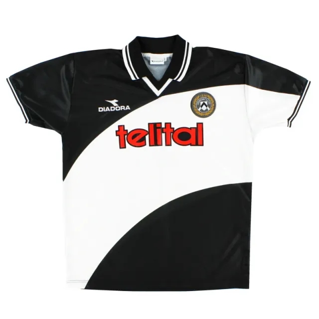 1998-99 Udinese Diadora European Home Shirt *Mint* M - Other Italian Clubs / Mint 