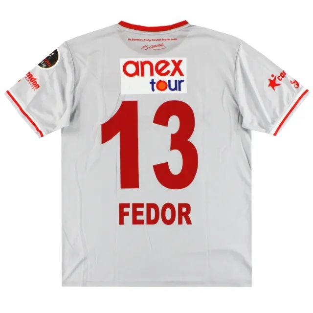 2021-22 Antalyaspor Player Issue Fourth Shirt Fedor #13 L - Other Turkish Clubs / Excellent 