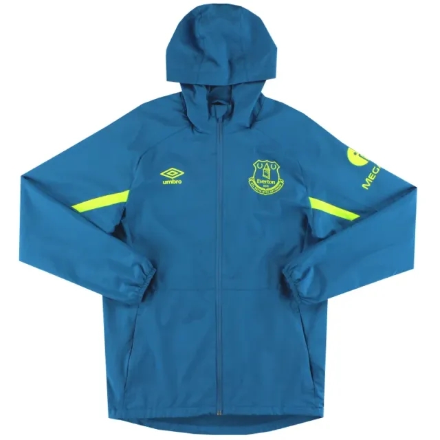 2019-20 Everton Umbro Rain Jacket S - Everton / Excellent 