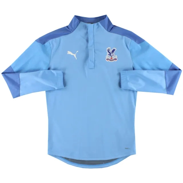 2018-19 Crystal Palace Puma 1/4 Zip Training Top *Mint* S - Crystal Palace / Mint 