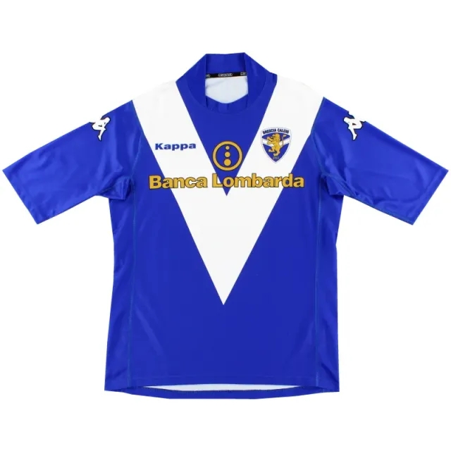 2004-05 Brescia Kappa Home Shirt *Mint* XL - Other Italian Clubs / Mint 