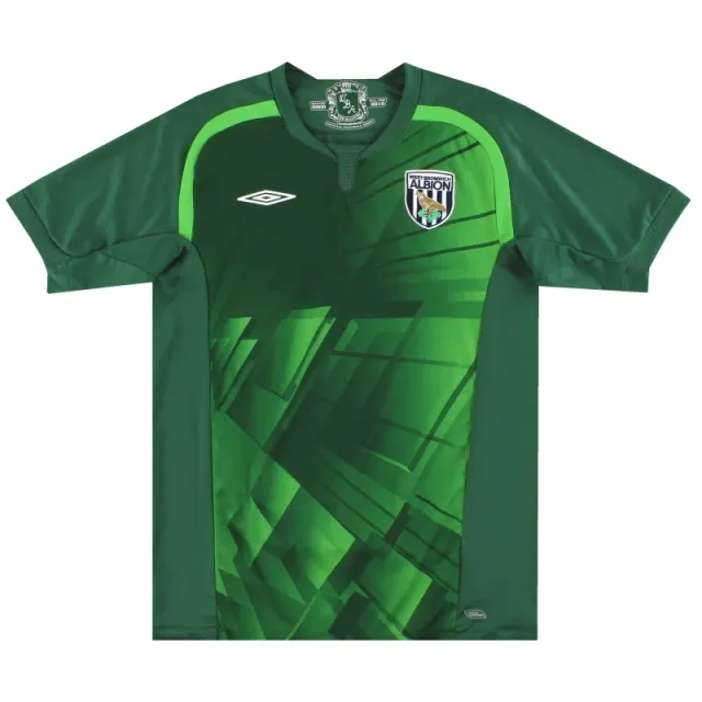2009-10 West Brom Umbro Goalkeeper Shirt Y - West Brom / Excellent 