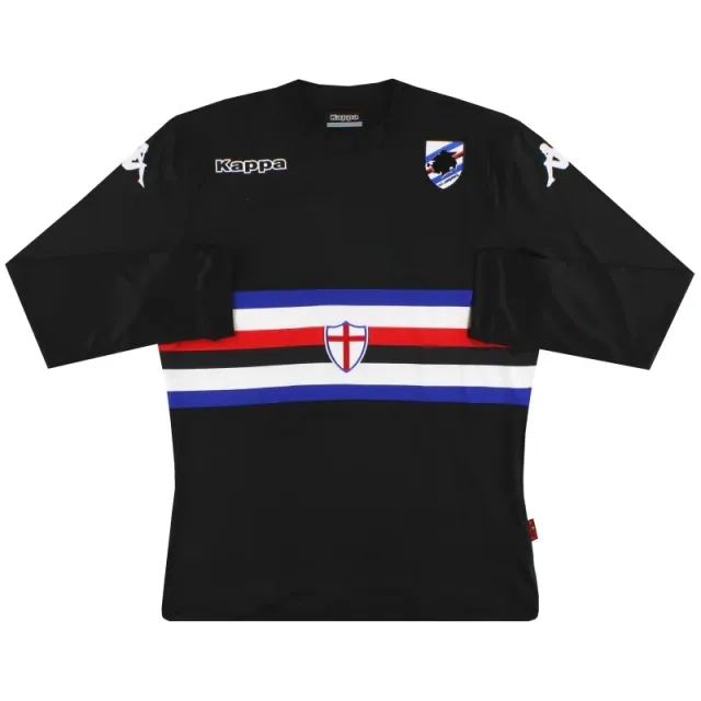 2013-14 Sampdoria Kappa Third Shirt L/S *Mint* XL - Sampdoria / Mint 