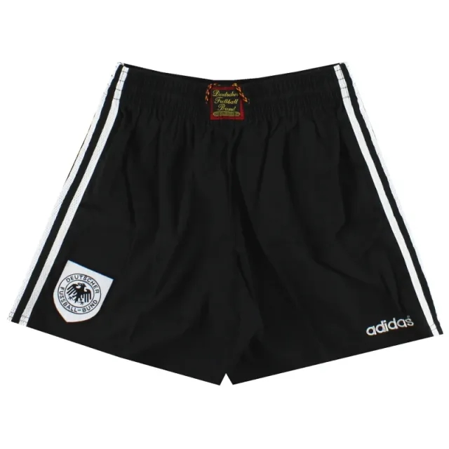 1996-98 Germany adidas Home Shorts *Mint* S - Germany / Mint 