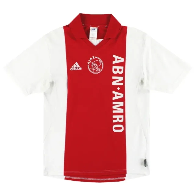 2001-02 Ajax adidas Player Issue Home Shirt #13 S - Ajax / Excellent 