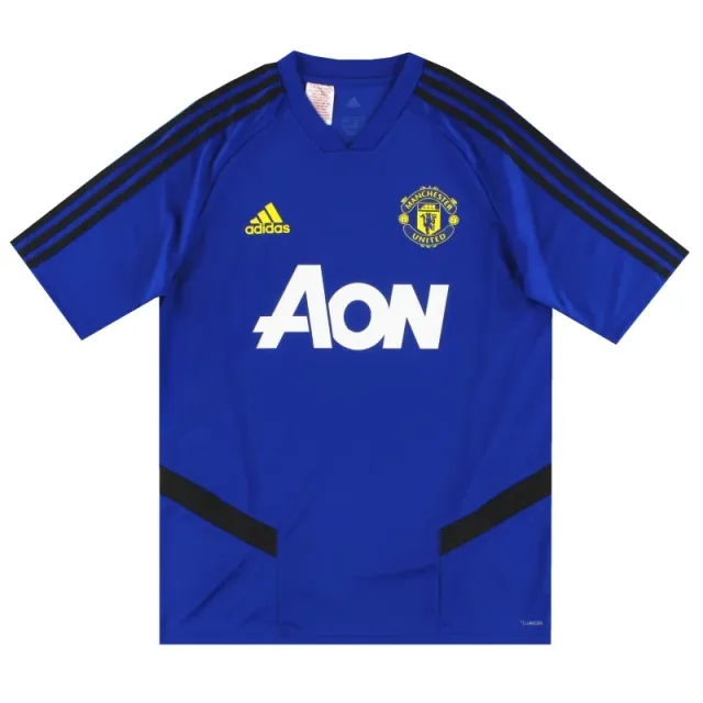 2019-20 Manchester United adidas Training Shirt *Mint* XL.Boys - Manchester United / Mint 