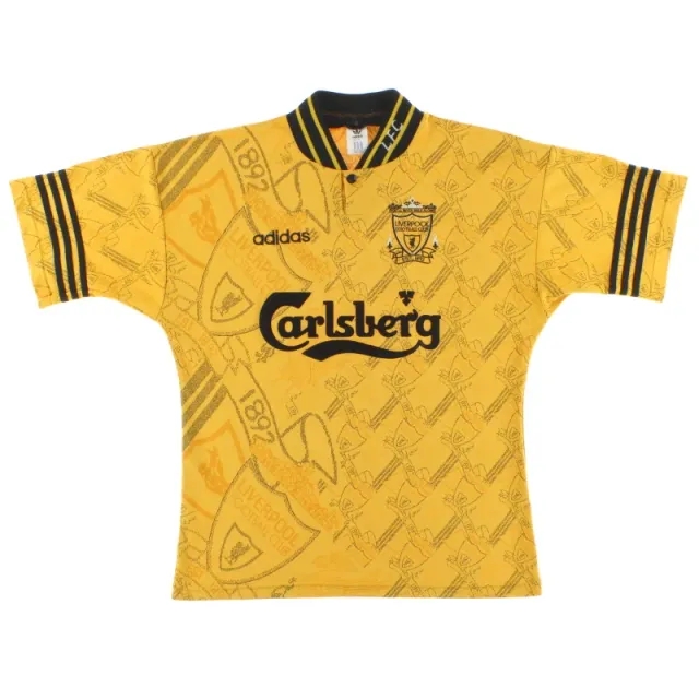 1994-96 Liverpool adidas Third Shirt M/L - Liverpool / Excellent / Medium