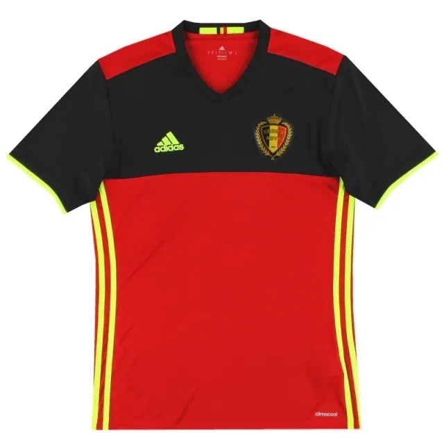 2016-17 Belgium Home Shirt *Mint* S - Belgium / Mint 