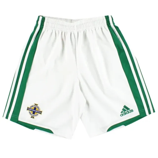 2012-13 Northern Ireland adidas Home Shorts L.Boys - Northern Ireland / Very Good 