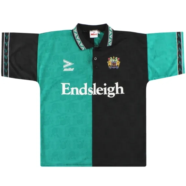 1993-95 Burnley Mitre Third Shirt *Mint* XL - Burnley / Excellent 