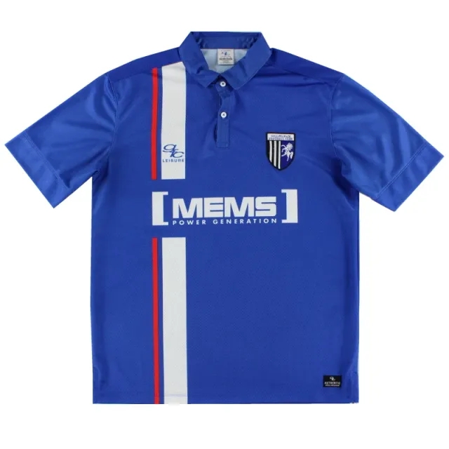 2014-16 Gillingham Home Shirt *Mint* S - Gillingham / Mint 