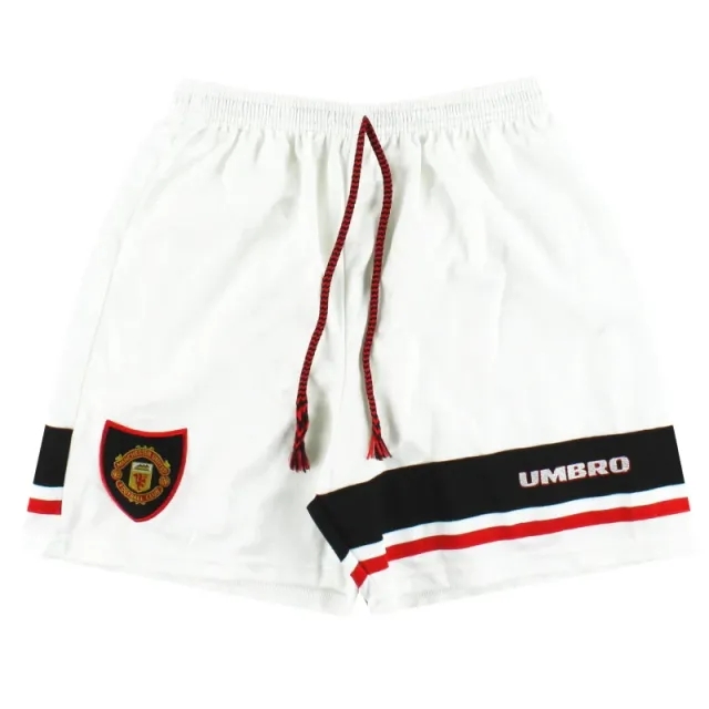 1997-99 Manchester United Umbro Away Shorts XL.Boys - Manchester United / Excellent 