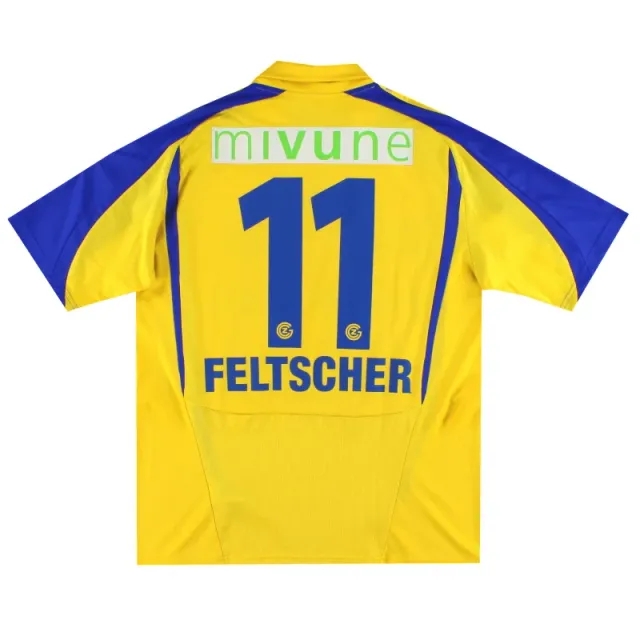 2010-11 Grasshoppers adidas Player Issue Away Shirt Feltscher #11 L - Other European Clubs / Excellent 