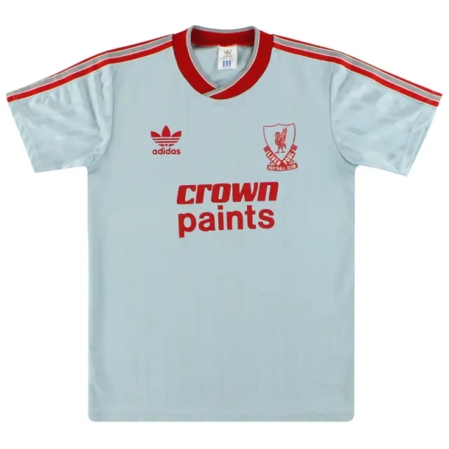 1987-88 Liverpool adidas Away Shirt L.Boys - Liverpool / Very Good 