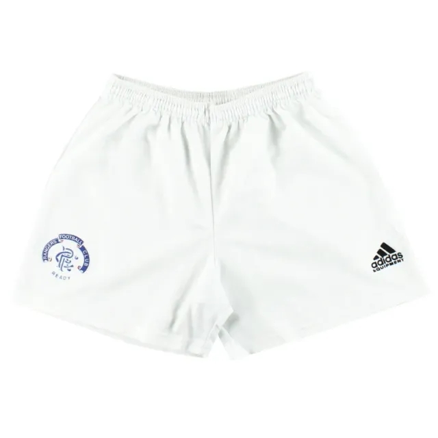 1992-94 Rangers adidas Home Shorts S - Rangers / Very good 