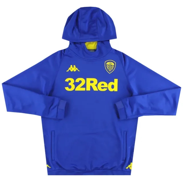 2019-20 Leeds Kappa Hooded Training Top M - Leeds / Very Good 
