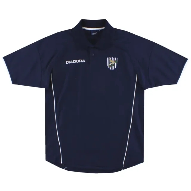 2004-05 West Brom Diadora Polo Shirt S - West Brom / Excellent 