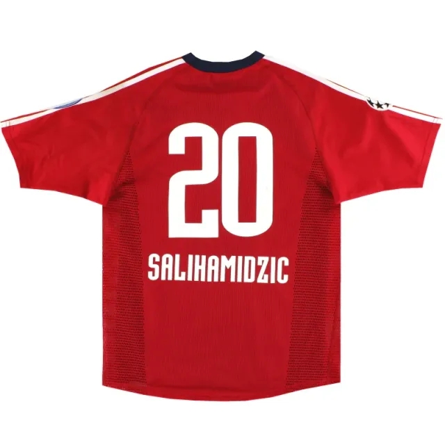 2002-03 Bayern Munich adidas Player Issue CL Home Shirt Salihamidzic #20 S - Bayern Munich / Excellent 