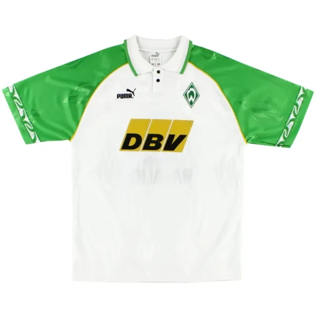 1995-96 Werder Bremen Puma Home Shirt XXS - Werder Bremen / Excellent 