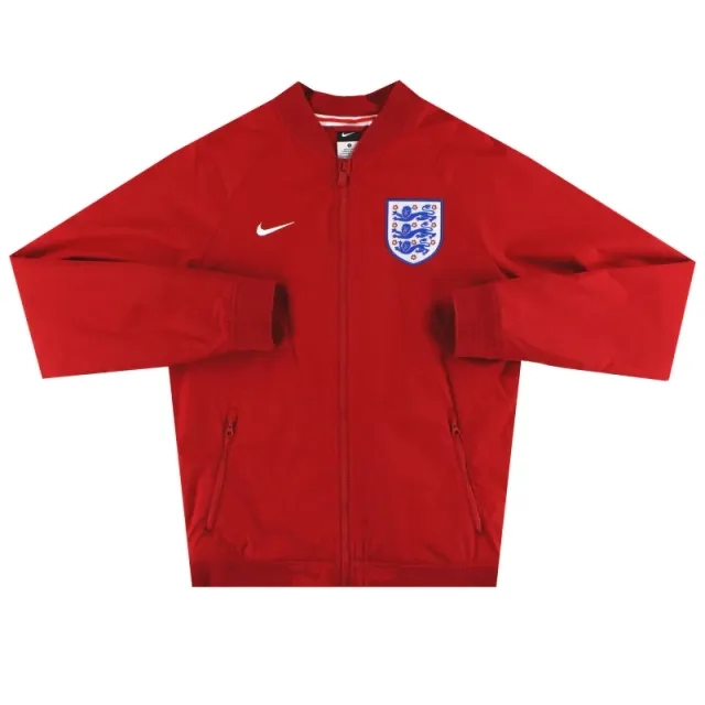 2016-17 England Nike Authentic Varsity Jacket S - England / Excellent 