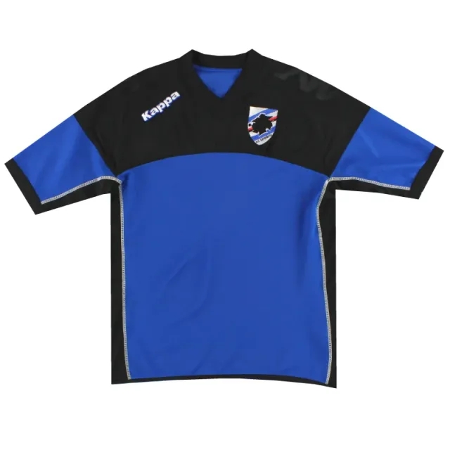 2010-11 Sampdoria Kappa Training Shirt M - Sampdoria / Very good 