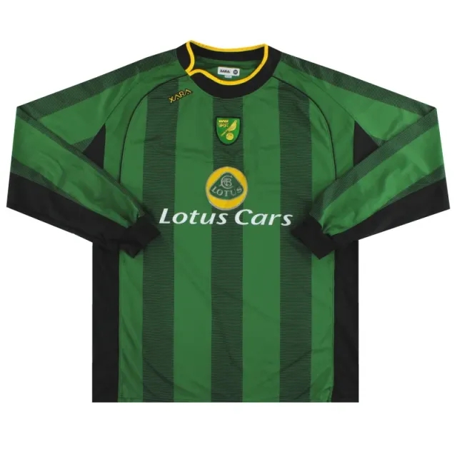 2005-06 Norwich City Away Shirt L/S XXXL - Norwich City / Excellent 