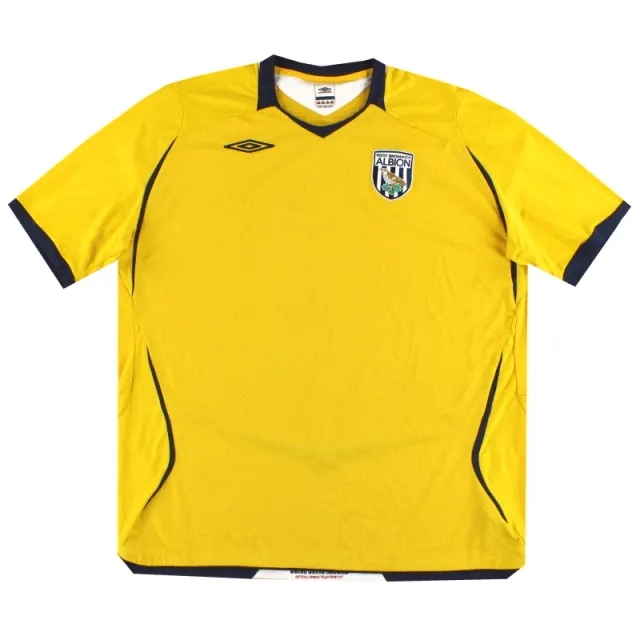 2008-09 West Brom Umbro Away Shirt XXL - West Brom / Excellent 