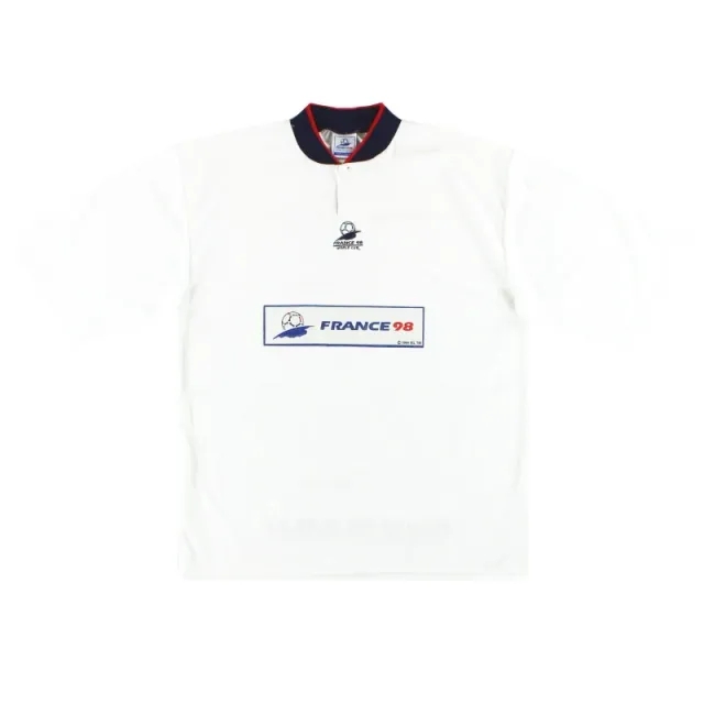 1998 France World Cup Leisure Shirt M - France 1998 / Excellent 