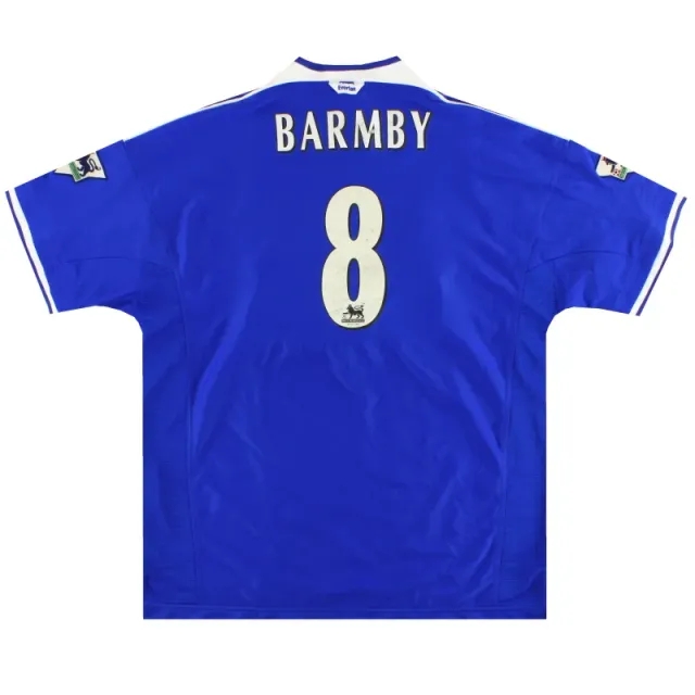1999-00 Everton Umbro Home Shirt Barmby #8 XXL - Everton / Very good 
