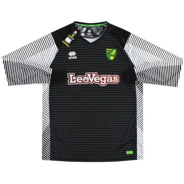 2017-18 Norwich City Errea Away Shirt *w/tags* L/S 4XL - Norwich City / w/tags 