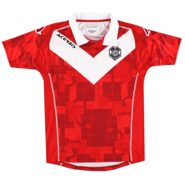 2016-18 FC Lugano Acerbis Third Shirt *BNIB* M - Other European Clubs / BNIB 