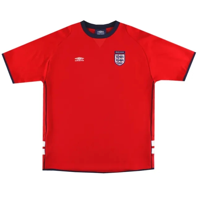 2003-05 England Umbro Training Shirt XL - England / Excellent 